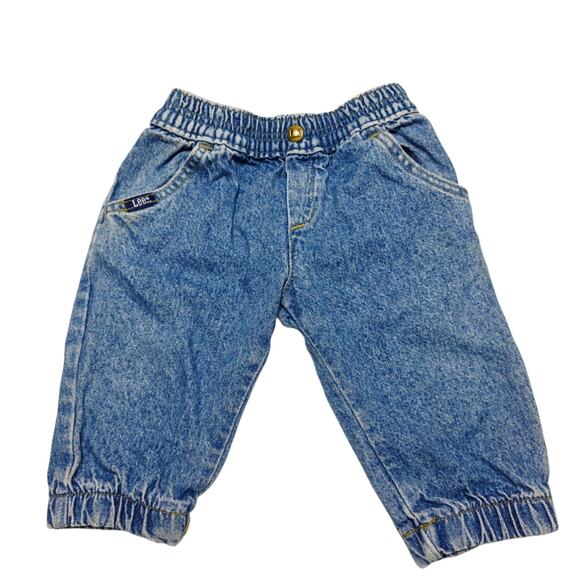 Vintage Baby Lee 12 Months Jeans Baggy Made In USA 90s - Picture 1 of 8
